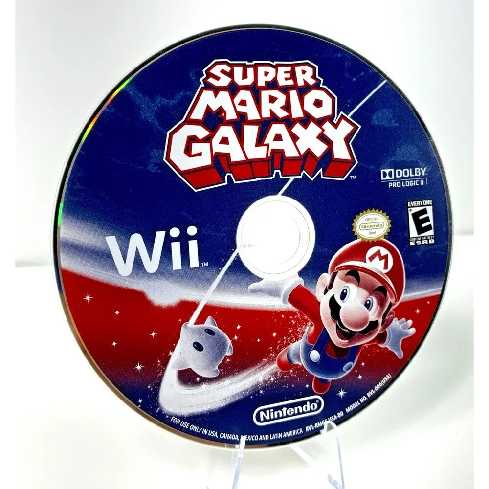 Super Mario Galaxy Nintendo Wii Disc Only Tested